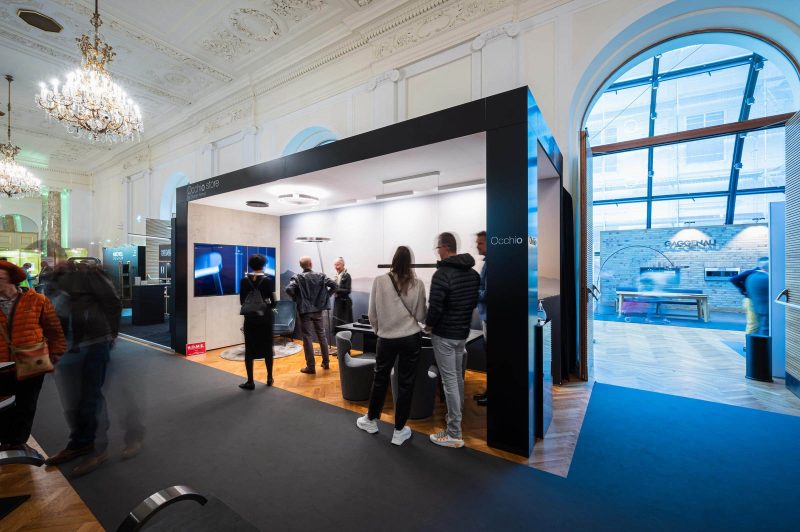 Design-Rampf - Messestand