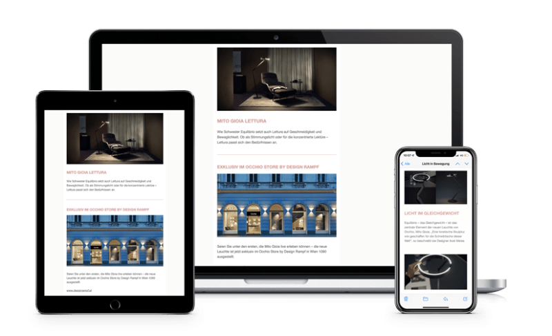 Design Rampf - Newsletter